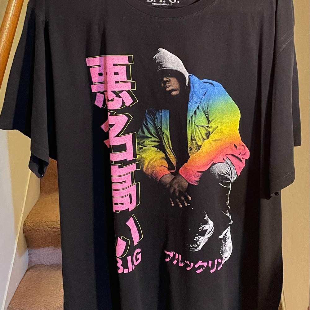 Biggie Graphic T-Shirt with Multicolor Design